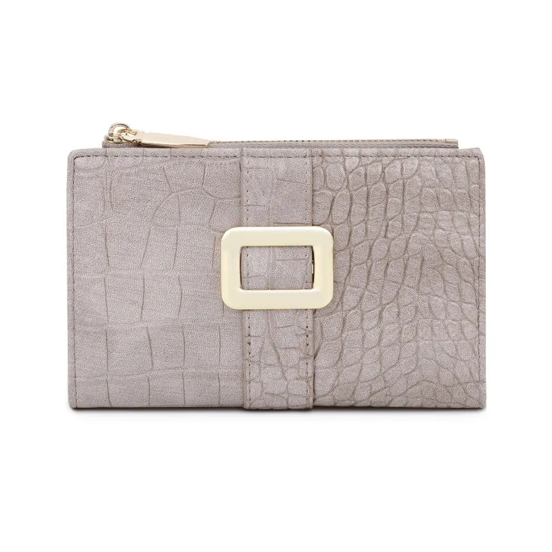 Każ tal-Karta tal-Id tal-Ġilda Personalizzata Billfold Bifold Kartiera